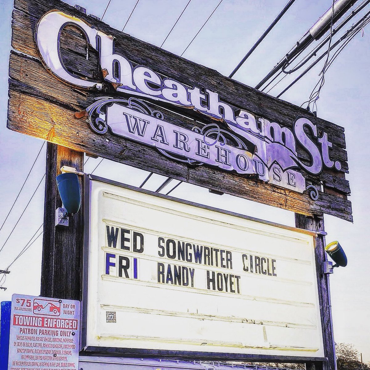 Randy_Hoyet's tweet photo. I don’t share my feeling very much on social media. But today I’m proud. I know to many it would seem like such a small thing. But for me it’s huge. This is the first time I’ve ever seen my name in this light. FRIDAY NIGHT!! https://t.co/d0o0FNurnR