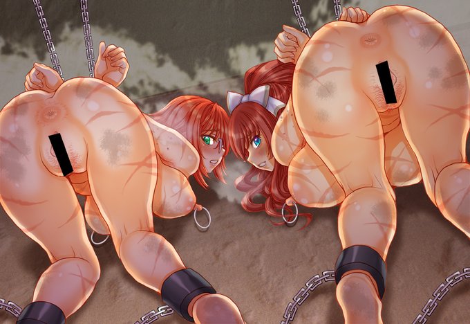 skeb進捗〜 (*'∇`)ノ♪

淫妖蟲の白鳥深琴と白鳥武の姉妹〜♪ (*'∇`)ノ♪

基本絵はこれで完成かな…… (;^_^A 