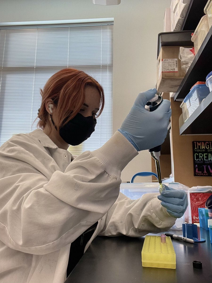 BondLifeSci's tweet photo. Hello, I will be doing the #TuesdayTakeover today. My name is Juliette and after getting my Masters at @Mizzou I started work as a scientist in the @LorsonLab on campus. My research focuses on the gene therapy treatment of CMT1A. Nice to meet you all:) #FaceofScience @BondLifeSci https://t.co/sxLTfLh3x3