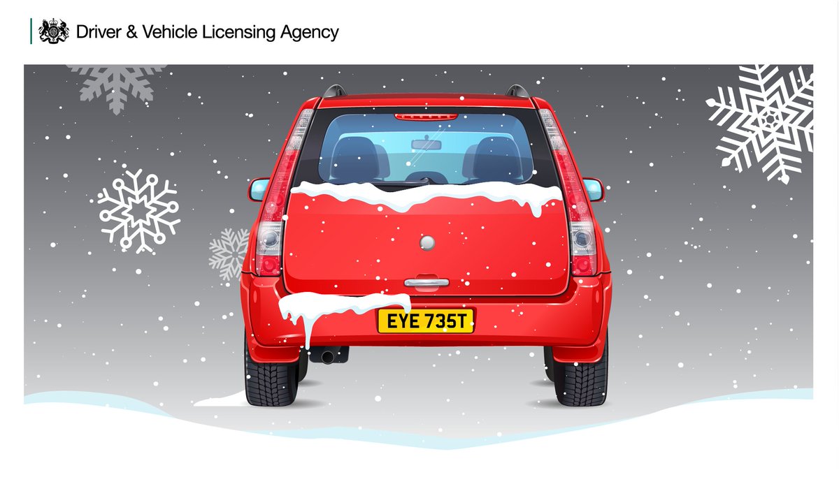DVLAgovuk's tweet photo. Fewer daylight hours + poor weather = reduced visibility.
Drivers must be able to read, with glasses or contact lenses if needed, a car number plate made after 1 September 2001 from 20 metres. https://t.co/lJknFeEgf5 #NumberPlateTest https://t.co/VOYfxeiCkh