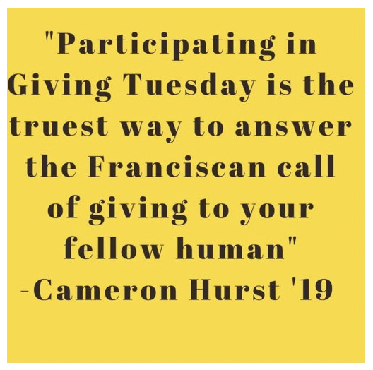 FCSCsbu's tweet photo. Camron Hurst graduated from SBU in 2019. When asked by the BV Newspaper about his experience with #GivingTuesdayatBonas he had this to say. If you agree with Cameron, please check out the link in our bio to donate! https://t.co/69PeEMIGRs