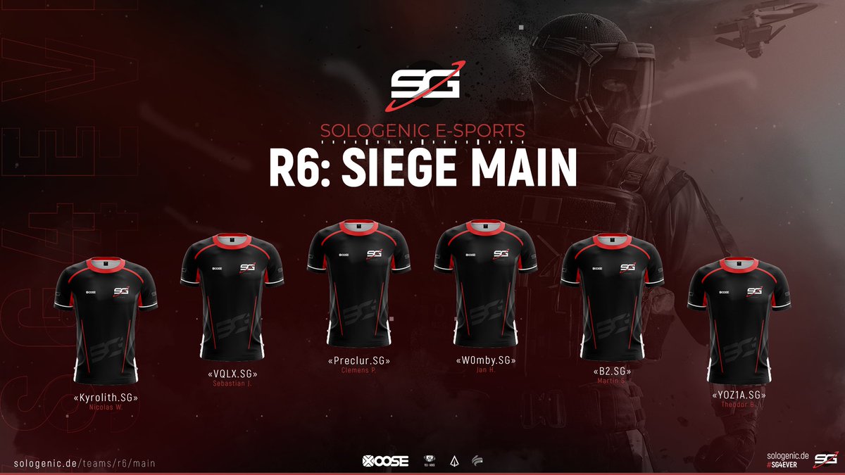 [#sgR6main]

BEGRÜSST UNSER NEUES R6 MAIN TEAM 🥳🏆

🇩🇪 <a href="/Kryol1th/">Kryolith</a>
🇩🇪 @VqlxSG
🇩🇪 <a href="/Preclur/">Preclur</a>
🇩🇪 @HottyR6
🇩🇪 <a href="/B2Fued/">B2FUED</a>
🇩🇪 YOZ1A

Herzlich Willkommen bei SoloGenic E-Sports ❤️

Wir freuen uns auf eine gute Zeit und viele gemeinsame Erfolge. Mehr Infos: sologenic.de/teams/r6/main

#SG4EVER