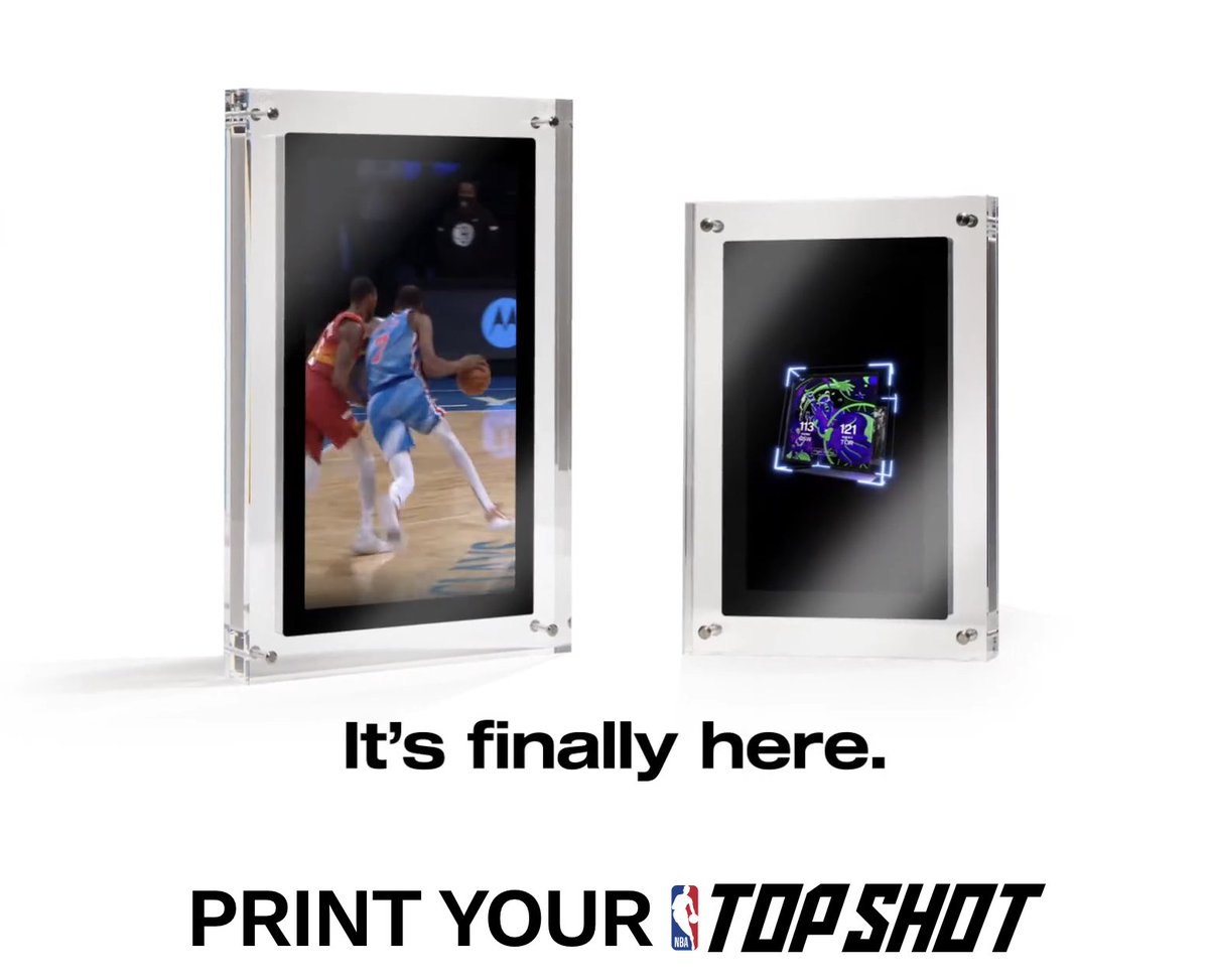 Y'all! @nbatopshot  has partnered with <a href="/infiniteobjects/">Infinite Objects</a> and has kindly offered to give one of MY followers an INFINITE OBJECT! ✨

1⃣ Follow me, TS, and IO
2⃣ RT
3⃣ Comment your Top Shot username and why you would like to win

Ends tonight at 11:59pm PST
#PrintYourNBATopShot