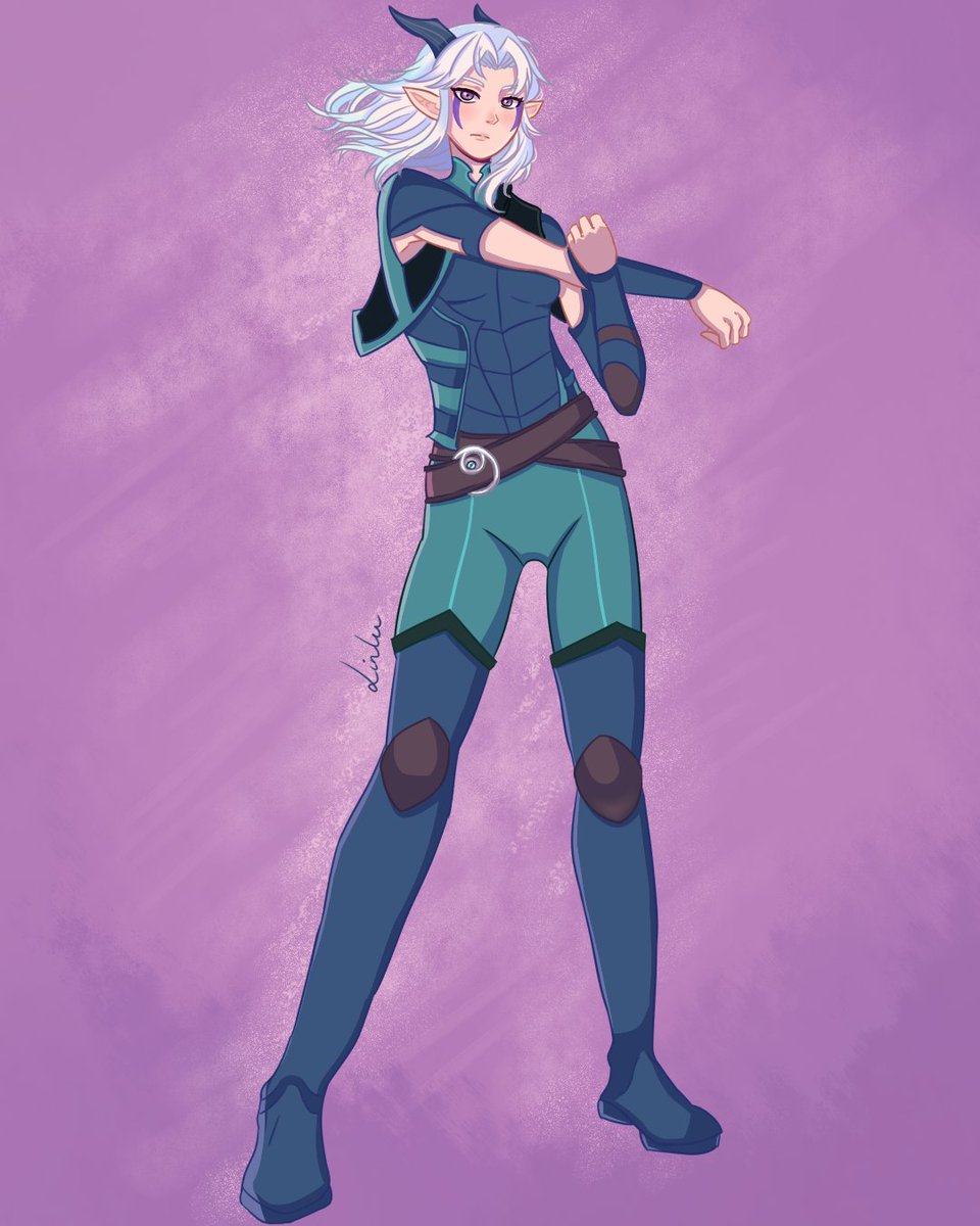 Linlu171's tweet photo. I watched The Dragon Prince a couple of weeks ago and I have to say ... I loved it! 💕 I couldn't resist it, I needed to draw Rayla. I hope not take long to release the season 4 😩

#dragonprince #thedragonprince #tdp #rayla #tdpseason #netflix  #illustration #art #drawing #elf https://t.co/KmdZZk0Tyw