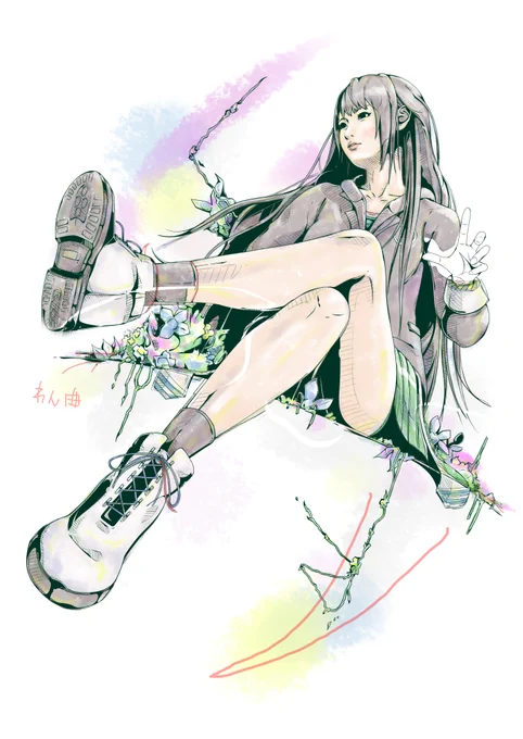 一枚目、一旦中止したイラストです。近々続きを描きます。二枚目、9月に描いたイラストのラフでこちらも停止中です(・ω・) day_1(未完成)、名称未設定_1
#illustration #イラスト #絵描きさんと繋がりたい 