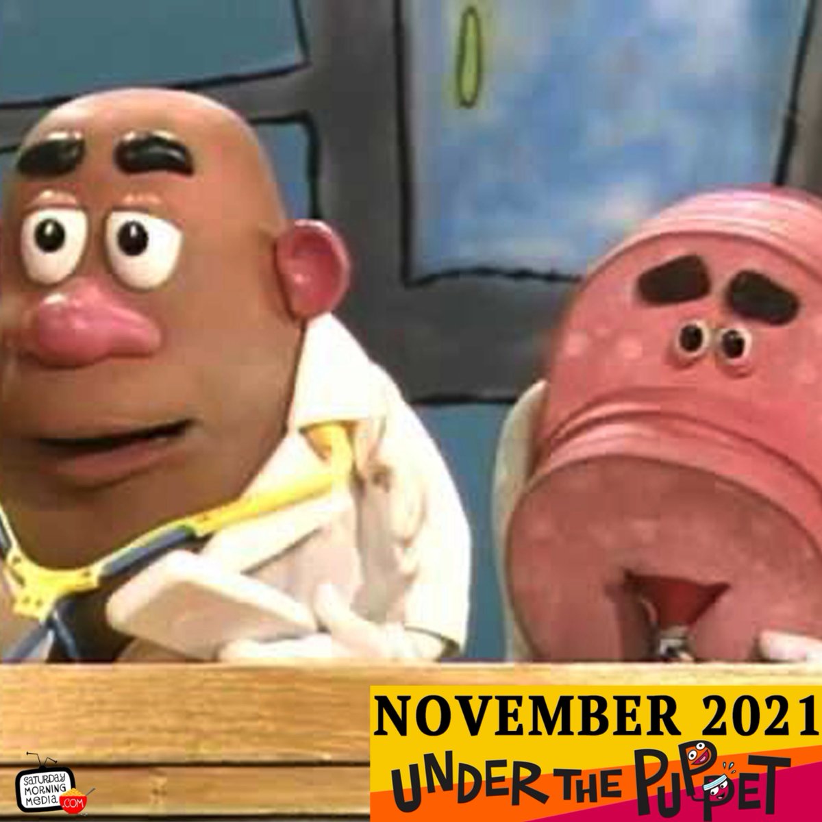 underthepuppet's tweet photo. No baloney! A new episode of #underthepuppet arrives tomorrow!
.
#mrpotatoheadshow
#mrpotatohead
#baloney
#filmroman
#puppet
#puppets
#puppetry
#podcast https://t.co/Qma8tKkq4c