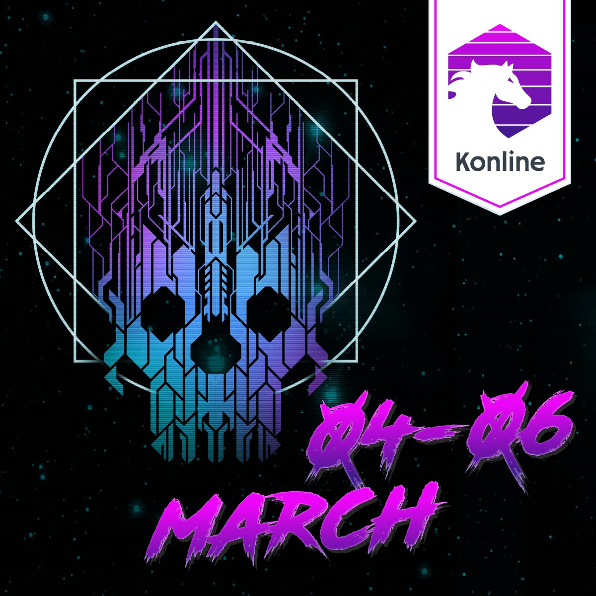 Save the date! 3rd edition of Konline - an online #sff &amp; #rpg convention - is coming in March 2022. Listen to talks, panels, play #ttrpg #laog #boardgames and hang out with other convention-goers on our discord #Konline2022 🦄