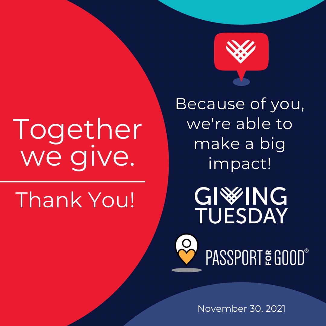 T O D A Y !

GivingTuesday is here!

Let us know how you are giving back to your community!

#givingtuesday #doinggoodhere #unleashgenerosity #tuesdaytip