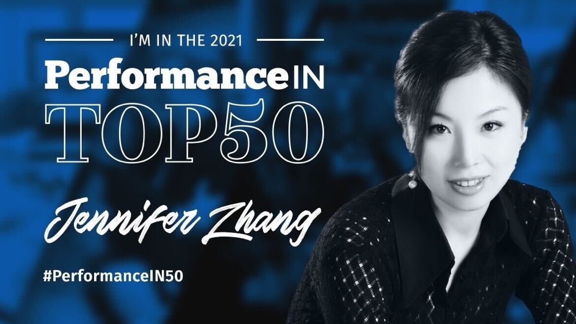 impactdotcom's tweet photo. Congrats to https://t.co/ttPDAlWuDn’s GM (Greater China), Jennifer Zhang, on being recognized as one of this year’s #Top50 key players in the partner & performance marketing industry by @PerformanceIN. 🎉 Definitely well deserved! #PerformanceIN50 https://t.co/sVkZVL2GpO