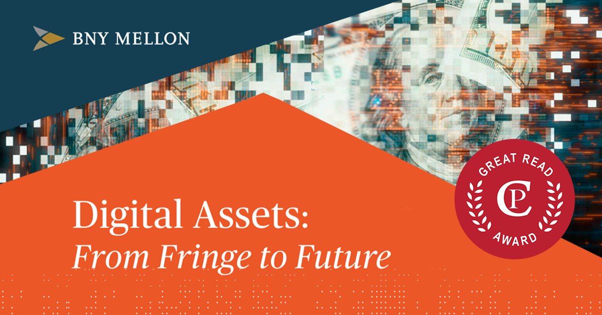 BNY Mellon outlines the evolution of digital assets, tokenization, evolving regulatory environments, and the integration of these new assets with the traditional asset types. Check out this great read here: buff.ly/3EkPGKM