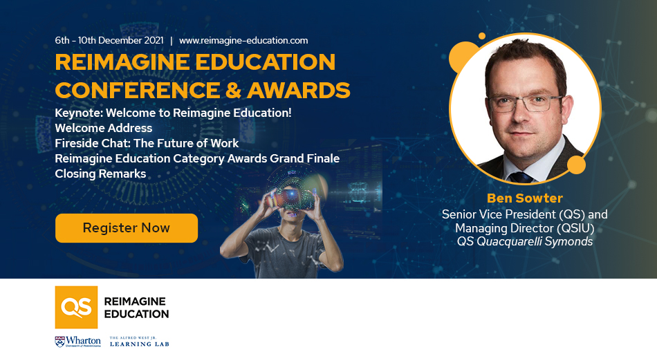 I look forward to welcoming you to the virtual @QSCorporate #QSReimagine Conference & Awards. If you haven't yet registered to join us as we discuss 'The New Remarkable', you can do so here: hubs.la/H0_586q0 @ReimagineHEdu