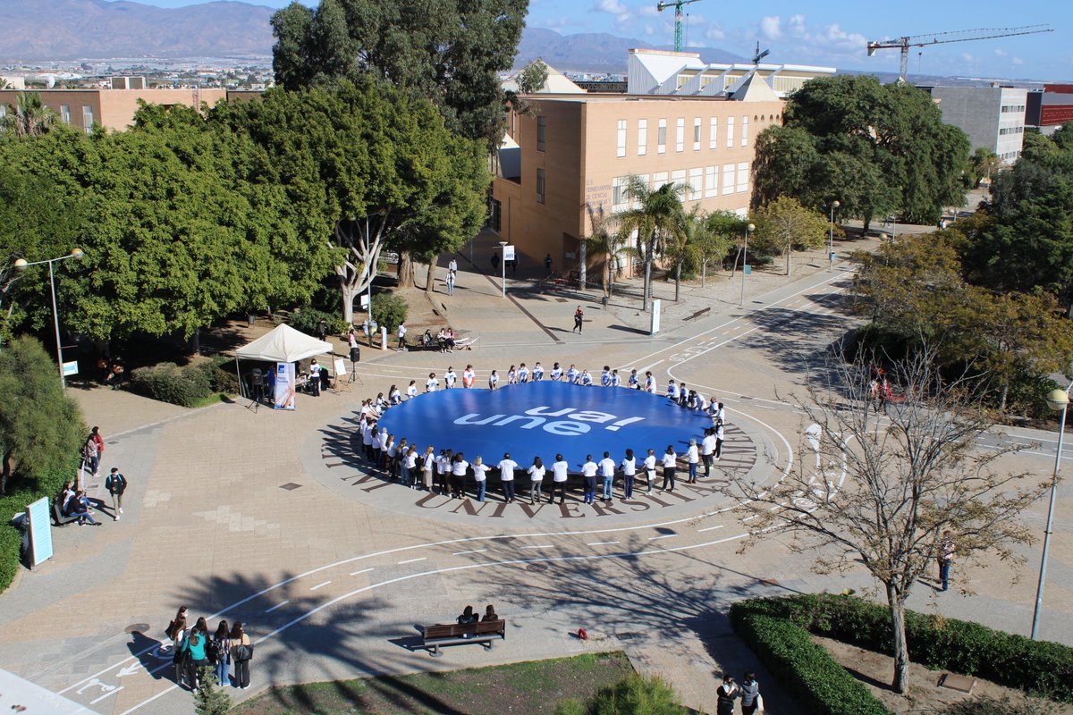 CarmeloRector's tweet photo. 🎯Impresionante imagen del corazón de nuestro campus con el programa de donación y patrocinio #UALUNE de la @ualmeria
👍Abierto a donaciones los 365 días del año.
💫'Hazlo posible. Unimos voluntades entre todos’.
#soyUAL #UAL #GivingTuesday #ualtruistas
🔗https://t.co/EDgpJu2DBW https://t.co/nEhPlOrULw