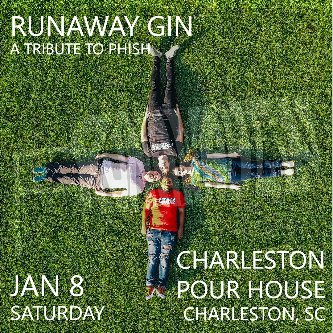 ♫ ANNOUNCING :: Runaway Gin - A Tribute to Phish | SAT, 1.8.22 | Main Stage | 8:30pm/9:30pm Show #ChsMusic #LoveLiveMusic #RunawayGin #Phish #ATributeToPhish <a href="/runaway_gin/">Phish Tribute: Runaway Gin</a>

Tickets ON SALE now - bit.ly/32QGJeJ