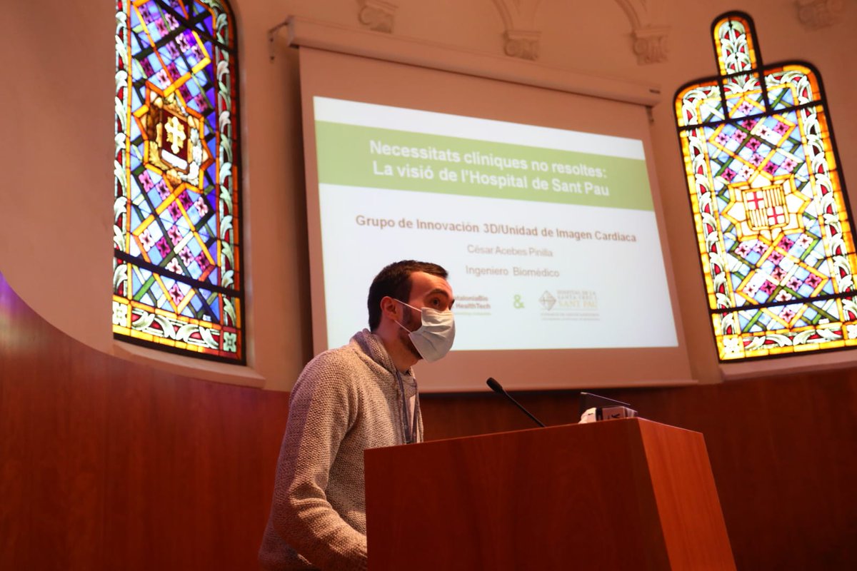 GallardoJags's tweet photo. RT @CataloniaBioHT: Thank you to the #innovation team at @HospitalSantPau & @IIBSantPau and to all the professionals that shared their challenges at the #HospitalConnection: @cesaracebes, @GNavarro14, Jordi Estadella, Alexandre Gironell https://t.co/Xx8VCtZ5x8