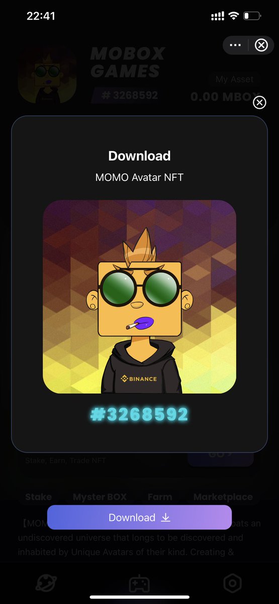 TToxuan's tweet photo. @MOBOX_Official Thank @mobox my avatar https://t.co/1PT9YopNo8