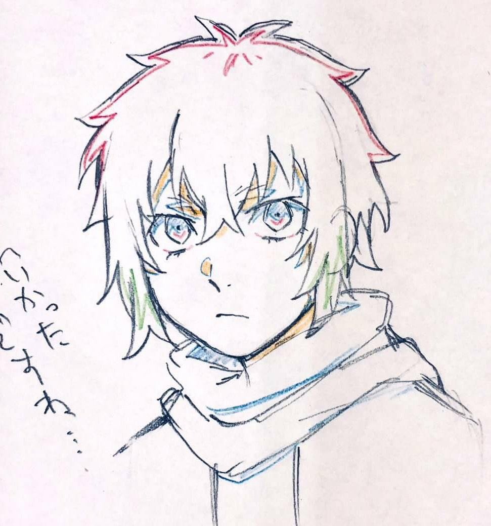 wanjjiun's tweet photo. thinking about aku with long bangs my precious boy https://t.co/jWpu1cP2pc
