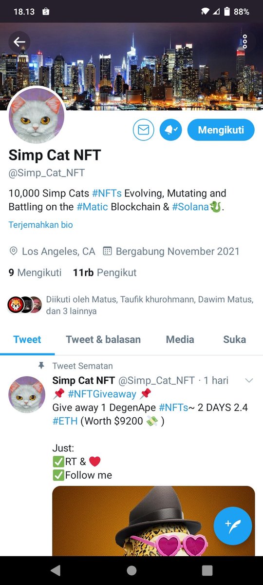 aditya51416701's tweet photo. @Simp_Cat_NFT Done💖 https://t.co/2sUcXskAjq