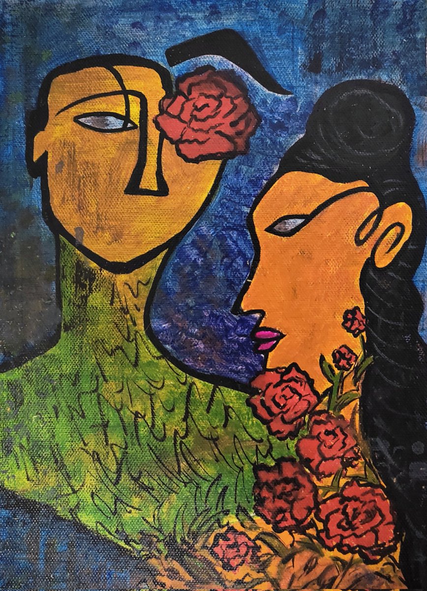 JuhiSaran1's tweet photo. Acrylic on canvas
Midnight Ballroom ๐๐ผ
#ConceptualArt #abstractcouple #arcylicconcept #art #artwork #myartwork #myinspiration #painting #rose https://t.co/jkXkY23PNu