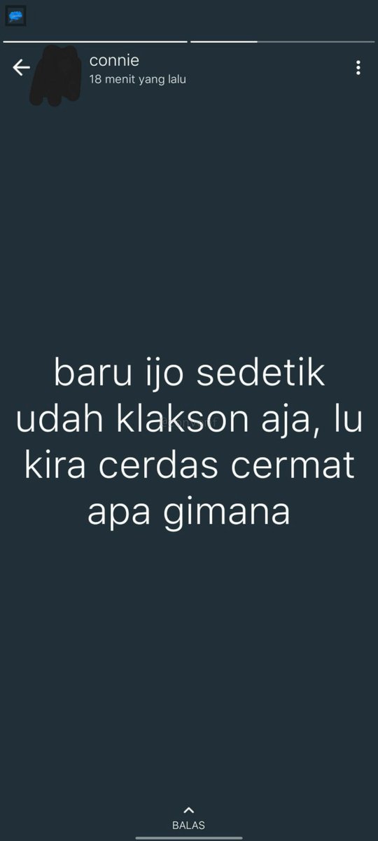 Dis! Yang lebih parah lampu masih kuning udah diklakson klakson aja😑 kalo gak mau sabar, terbang aja sana