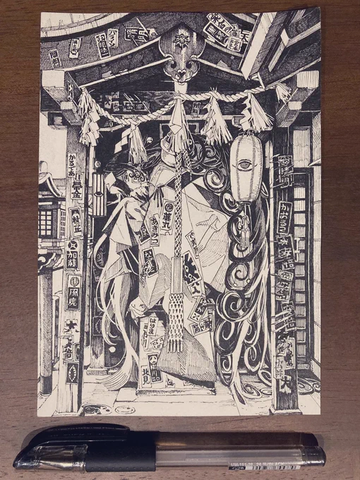 これはごちゃらせすぎて失敗した原画 