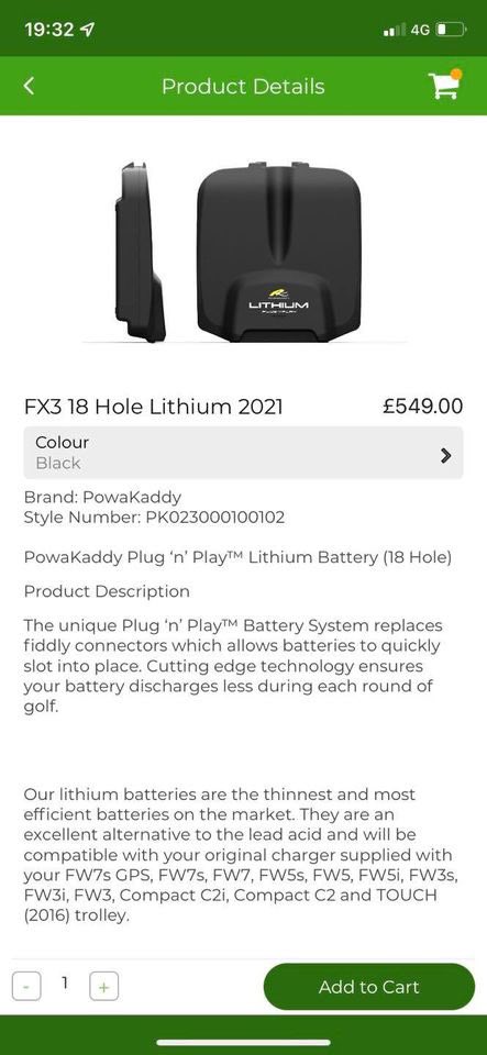 BradfordGolfPro's tweet photo. POWAKADDY TROLLEY OFFER

Powakaddy FX3 RRP £599 our price £549
Powakaddy CT6 RRP £699 our price £649

Buy a trolley a receive a FREE Powakaddy accessory worth your to £34.99 ( travel cover)

Competitive with the internet and better on service.

BUY NOW &amp; SAVE £50 ON 2022 PRICE** https://t.co/FJt7EwiWVl