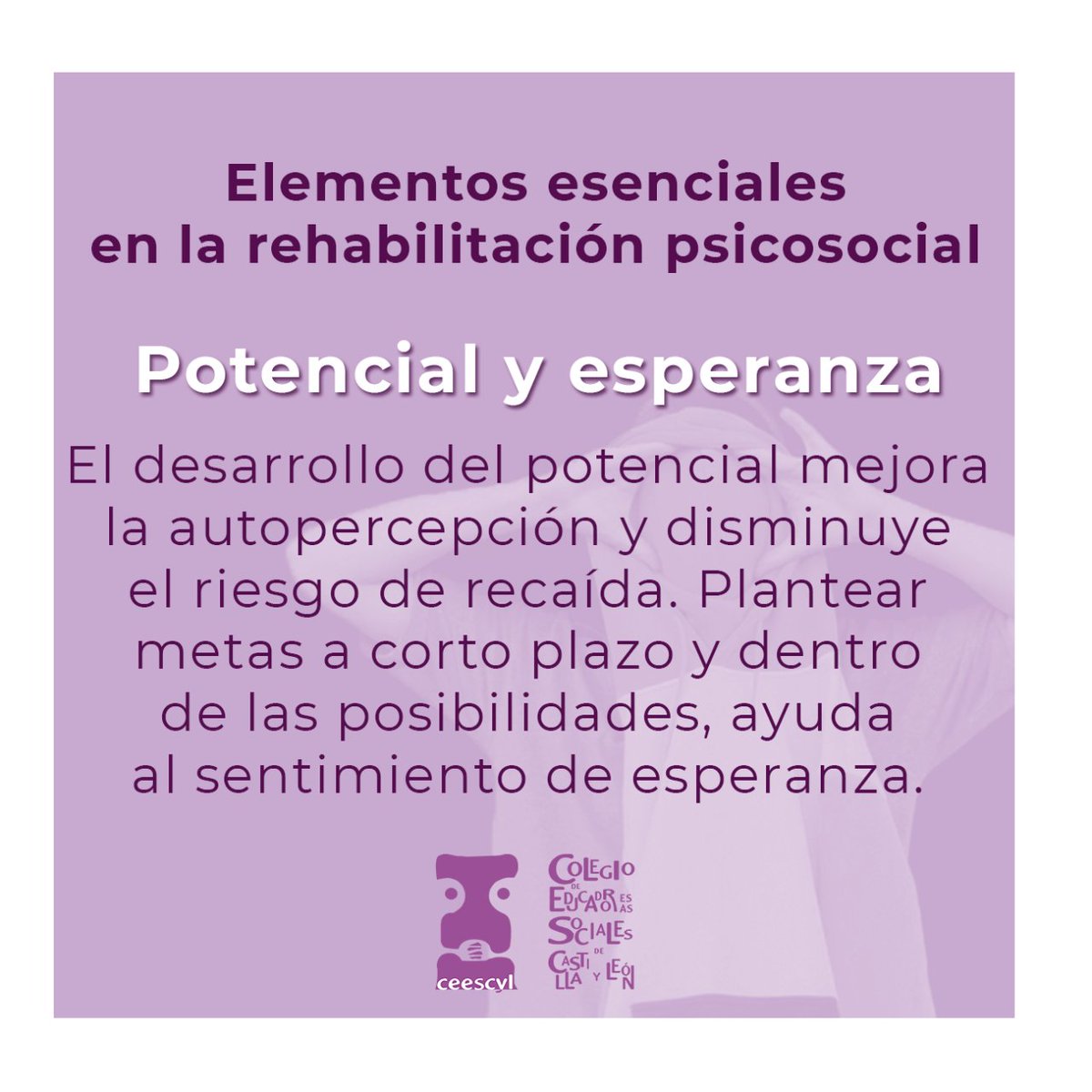 CEESCYL's tweet photo. Hoy es el Día Internacional de la Lucha Contra los Trastornos Alimentarios y los educadores sociales tenemos mucho que aportar. ¿Cómo podemos ayudar a alguien en una recuperación psicosocial?

Fuente: https://t.co/uSNsA80yRh https://t.co/yjrVGBotks