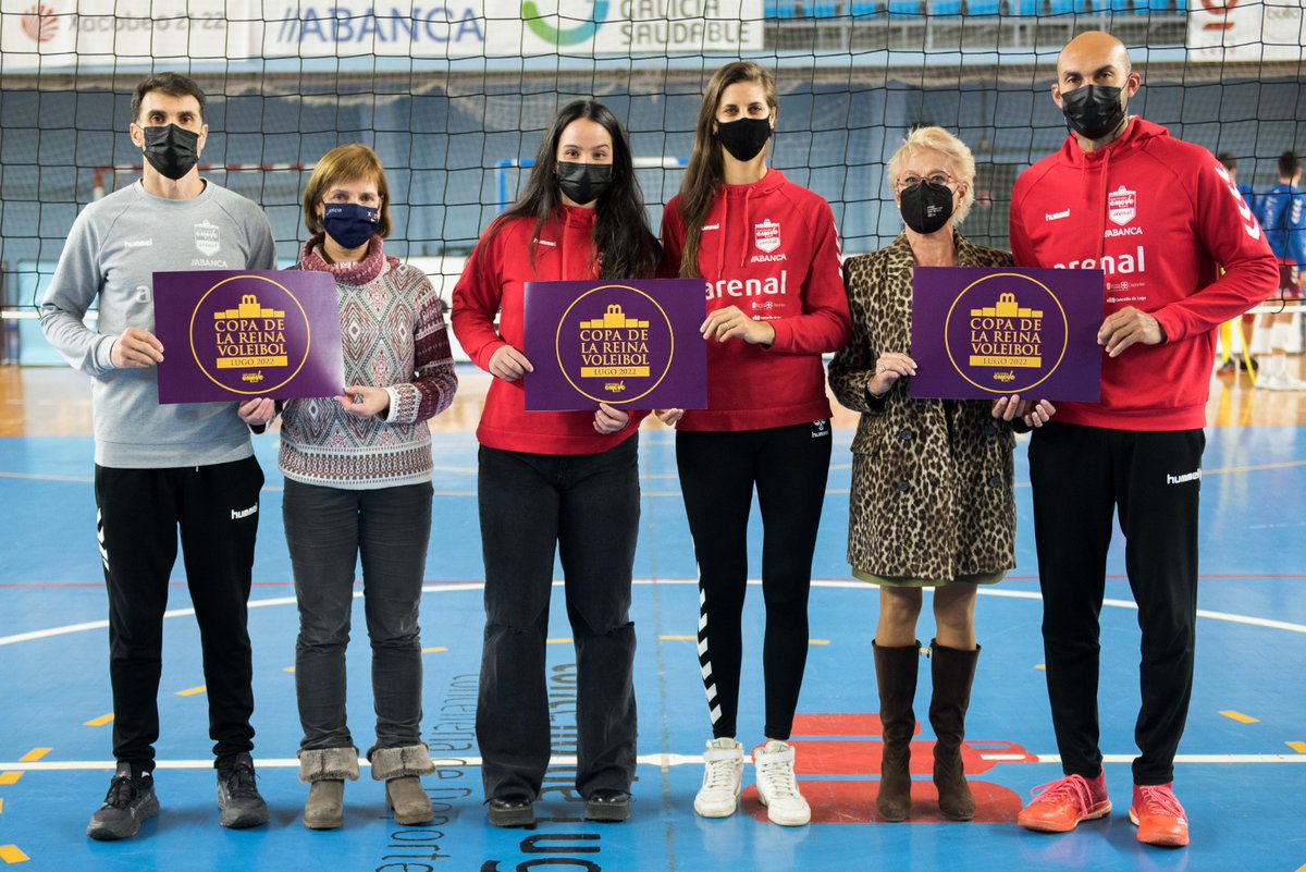 🏐🍷👑
𝙊 𝘼𝙧𝙚𝙣𝙖𝙡 𝙀𝙢𝙚𝙫𝙚 𝙞𝙣𝙫í𝙩𝙖𝙩𝙚 𝙖 𝙪𝙣𝙝𝙖 𝘾𝙤𝙥𝙖

Por primeira vez na historia a Cidade de Lugo será a sede da Copa da Raíña. 
Os días 11, 12 e 13 de febreiro verase no Pavillón Municipal o mellor volei do momento. 
❤💙🏐💪

# CopaReinaVB
# RFEVB