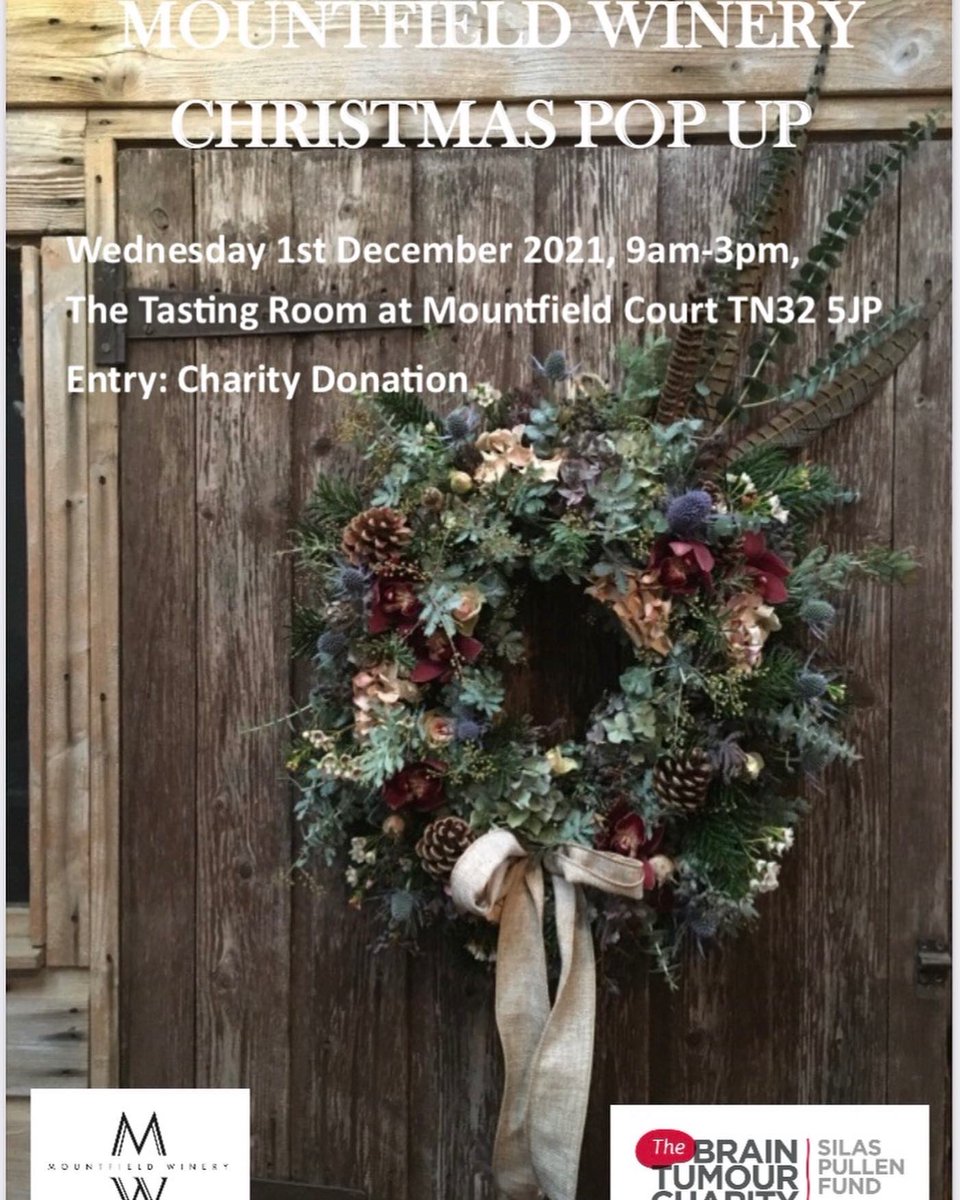Sarah Pullen ๐ (@sarahspens) on Twitter photo Anyone fancy a bit of Christmas shopping to get you in the festive spirit? Head to Mountfield Winery tomorrow to browse a load of stalls. Kindly raising money for #silaspullenfund and <a href="/BrainTumourOrg/">The Brain Tumour Charity</a> Anyone fancy a bit of Christmas shopping to get you in the festive spirit? Head to Mountfield Winery tomorrow to browse a load of stalls. Kindly raising money for #silaspullenfund and <a href="/BrainTumourOrg/">The Brain Tumour Charity</a>