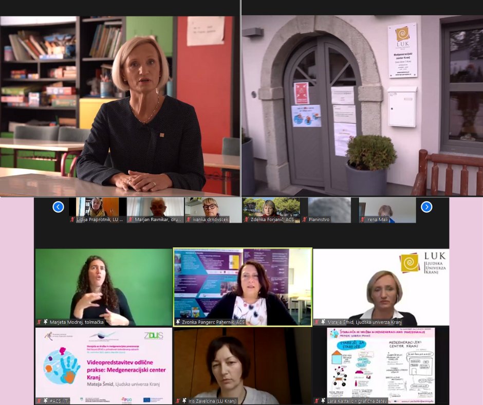 AndragoskiSLO's tweet photo. #5forumEPUO: Starajoča se družba in medgeneracijsko povezovanje 

Videopredstavitev odlične prakse: Medgeneracijski center Kranj, Mateja Šmid, LU Kranj

Program: https://t.co/R4FtfQJA2a.

#EPUO2021 #EAAL #ACS2021 #ZDUS #SUTŽO

@ZvezaDUS @mddszRS @MIZS_RS https://t.co/ykIVaML17q