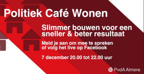 Meld je aan voor deze sessie en praat mee over de toekomst van de woningbouw in Almere!

Aanmelden via: facebook.com/events/3920334…
#raad036