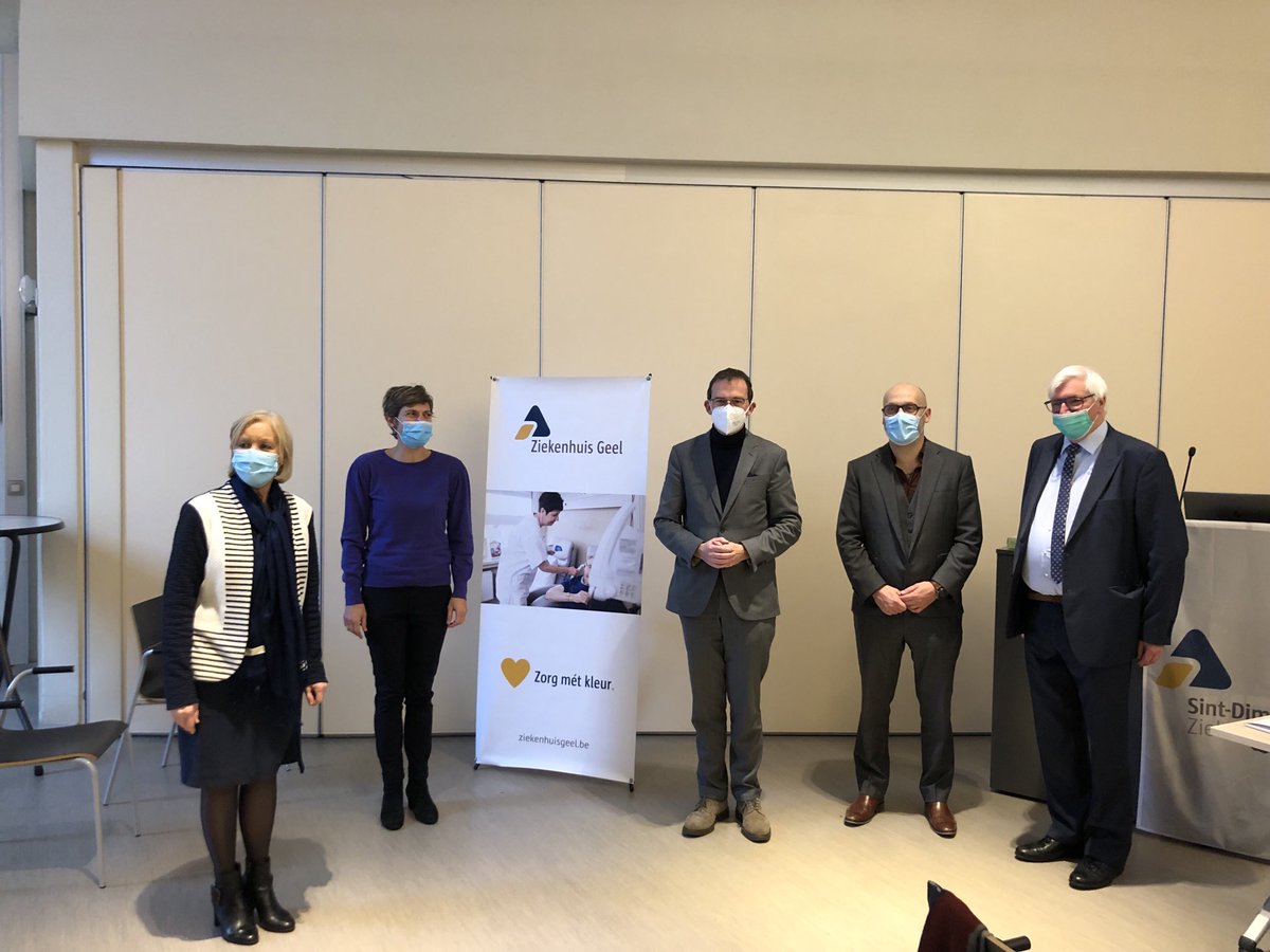 Super #trots en dankbaar ⁦<a href="/wbeke/">Wouter Beke</a>⁩ en ⁦<a href="/VlaReg/">Vlaamsche Regering</a>⁩ voor #20miljoen steun vr nieuwe #infrastructuur ⁦@ZiekenhuisGeel⁩ ⁦<a href="/GeelStad/">StadGeel</a>⁩ . Bouwen en groeien zullen we! #BarmhartigeStede