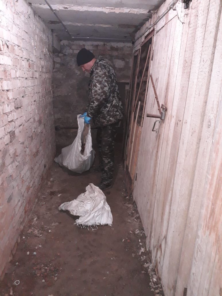 tulgilhoz's tweet photo. г. Тула, пос. Косая Гора, ул. Гагарина, д. 5а, п. 2: Уборка подвала от бытового и крупногабаритного мусора. https://t.co/8PDAUFXqgu