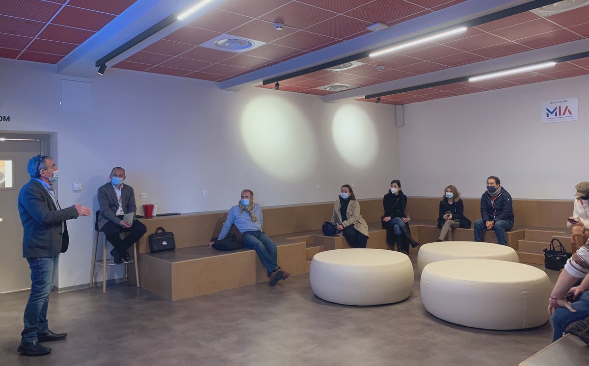 🤩Très heureux d'avoir accueilli à la MIA🤖 le <a href="/Pole_SCS/">AKTANTIS</a> avec des participants et partenaires du programme <a href="/STARTUP3_EU/">STARTUP3</a> pour une présentation de la MIA et du @3IAcotedazur avec <a href="/UCA_MBarret/">Marc Barret</a>.