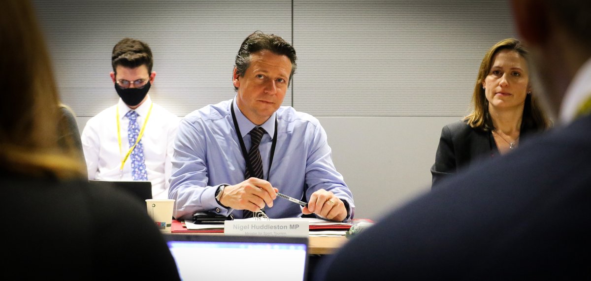DCMS's tweet photo. Meeting with the Minister 📝

@HuddlestonNigel is joined by leaders from across Civil Society, discussing the role of the sector in supporting levelling up across the country #CommunitiesCan https://t.co/wc4H0MaOxn