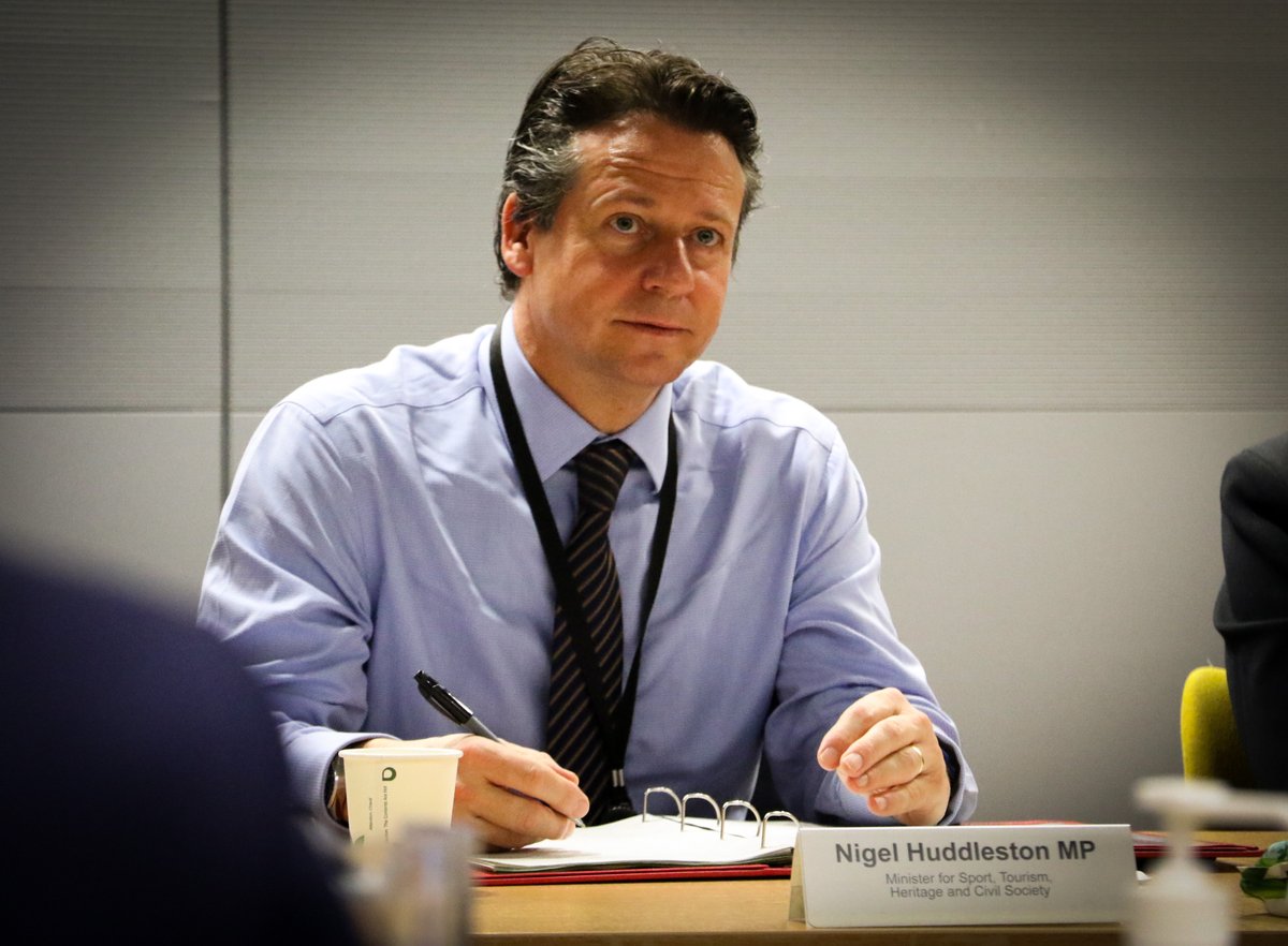 DCMS's tweet photo. Meeting with the Minister 📝

@HuddlestonNigel is joined by leaders from across Civil Society, discussing the role of the sector in supporting levelling up across the country #CommunitiesCan https://t.co/wc4H0MaOxn