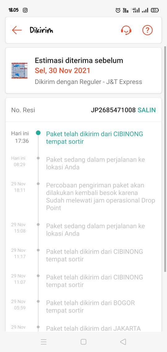 Gablibli's tweet photo. @jntexpressid Paket saya kenapa balik lagi ya https://t.co/D1tqyL1axM