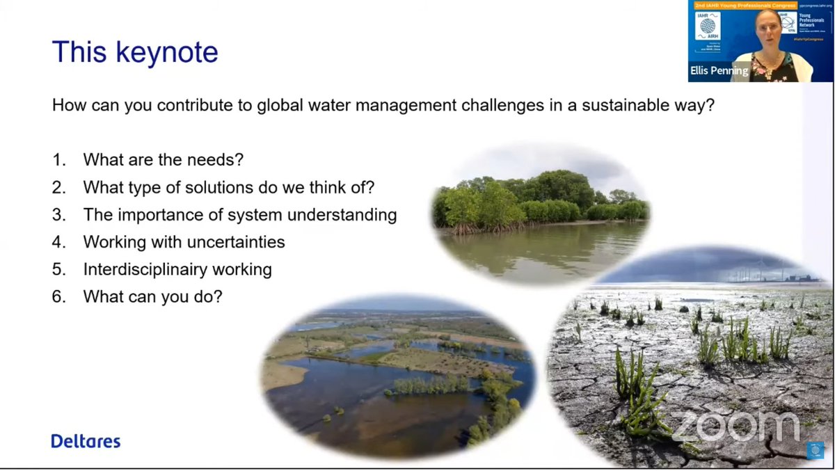 A great start to the IAHR Young Professional's Congress with Dr. Ellis Penning's keynote on sustainable ways to manage global water challenges

#iahrYpCongress #IAHR