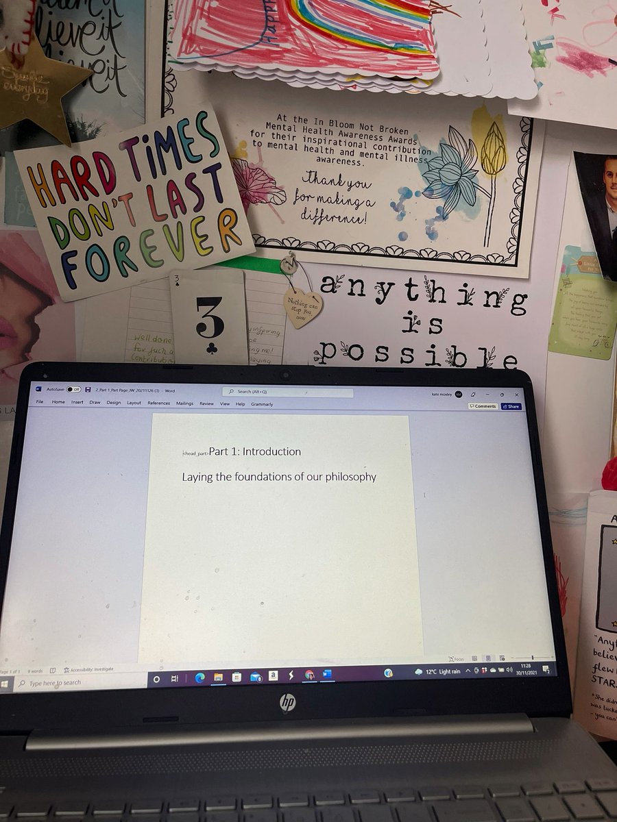 Katemoxleyeyc's tweet photo. Today I am working on the edits for my book. My actual own book. @RoutledgeEd That is all. #earlyyears #Wellbeing #EYWellbeing https://t.co/TvkUfjmXVJ