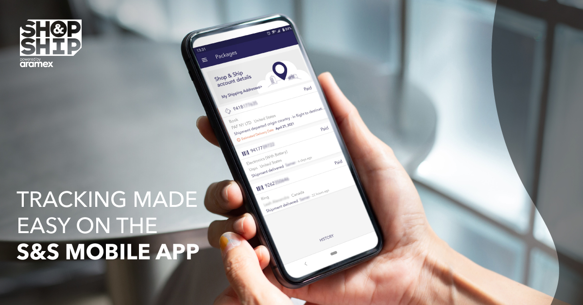 ShopandShip's tweet photo. Head to the S&amp;S mobile app to conveniently access shipment tracking for all your S&amp;S orders. https://t.co/Ne7uyqOyi0
#shopandship #sns #shopping #onlineshopping #globalshopping #shipmenttracking #mobileapp #snsapp https://t.co/UZbCmU4utf