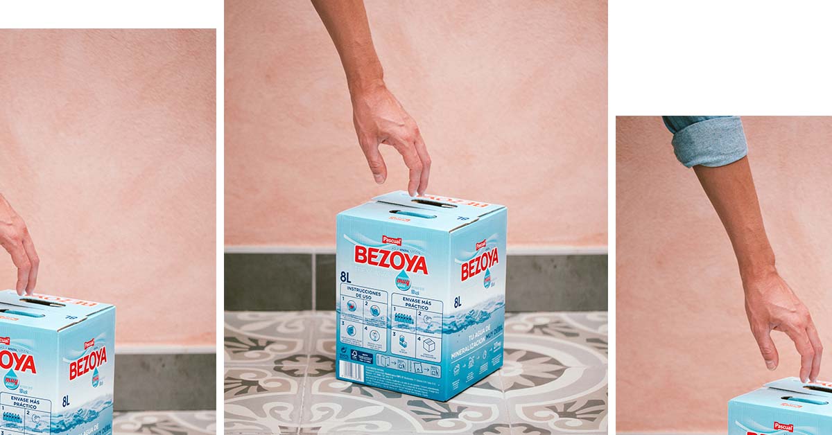 Nuevo formato de 8 litros, La comodidad. La reducción de plástico. Tú  eliges el motivo, nosotros lo hacemos posible: Nuevo formato de 8 litros # Bezoya.