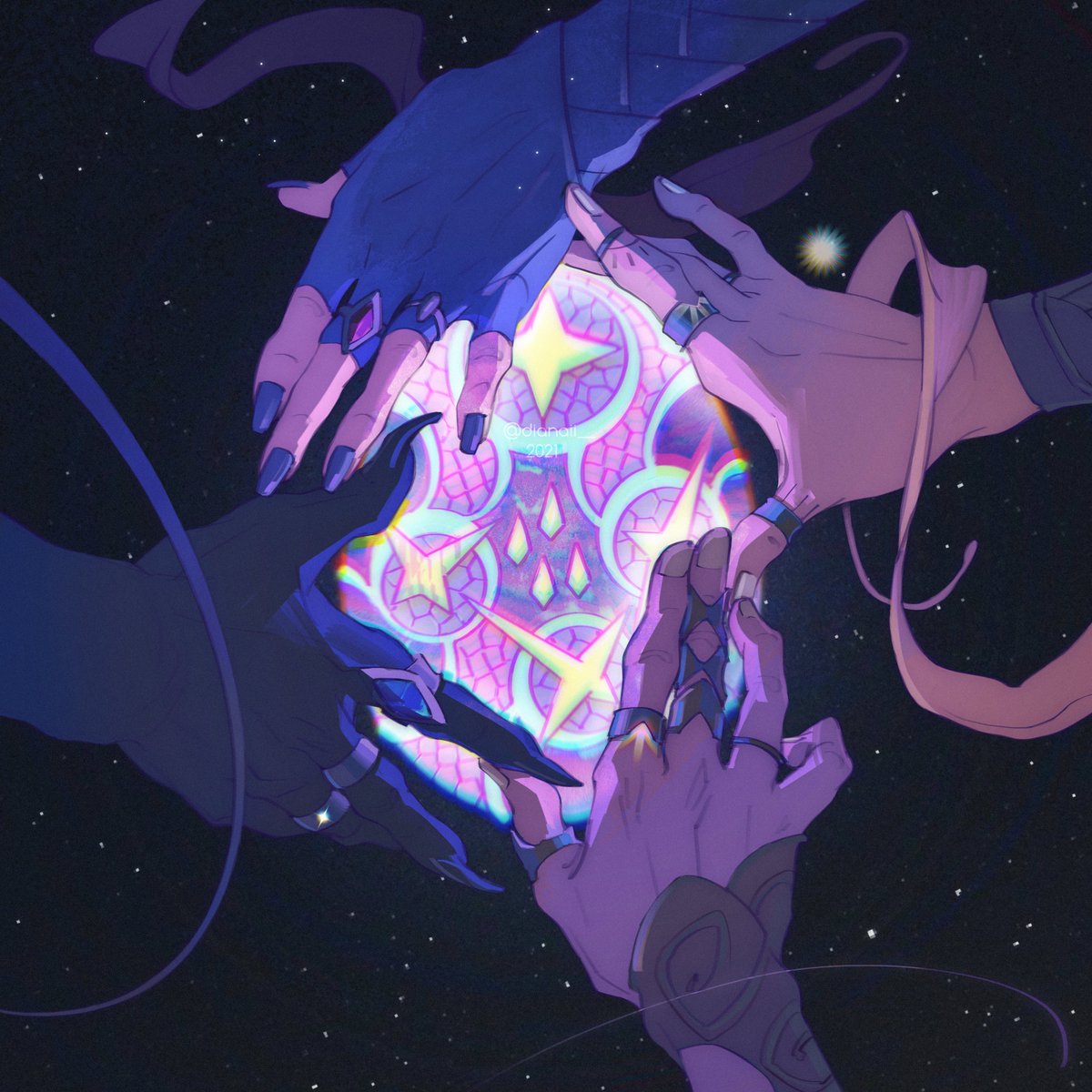 DIANAII__'s tweet photo. Cosmic Egg

#hadesgamefanart https://t.co/CColFWvPj8