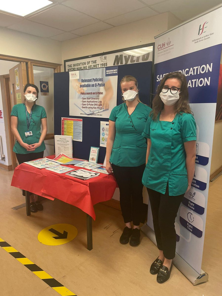 VirgiSilvari's tweet photo. Medication safety going 💪 @CUH_Cork. Thanks to all involved @AMGalvinCUH @raymyoflynn https://t.co/qODCGVKtY9