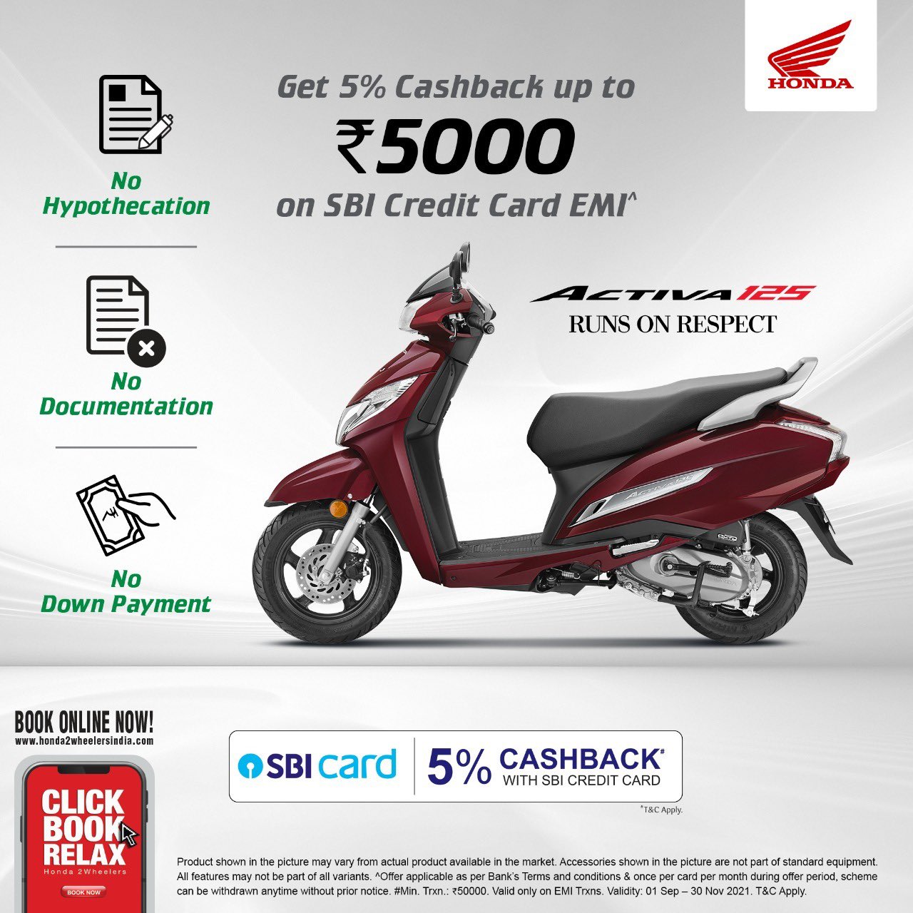 Honda activa 125 sale new model 2021
