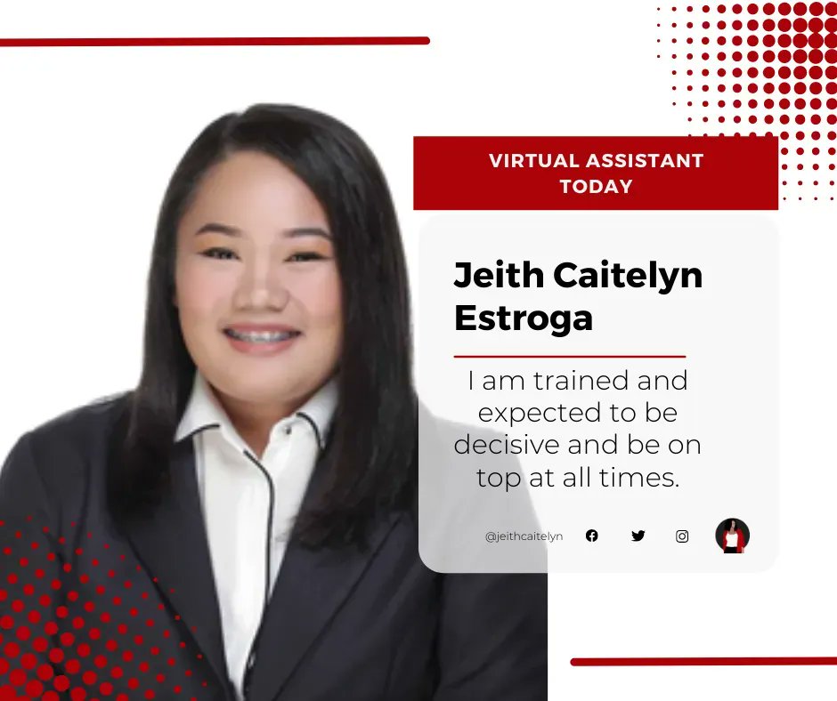 EstrogaJeith's tweet photo. I conduct a variety of administrative responsibilities as a General Virtual Assistant. I work with clients to help them make their company systems more effective and successful. #Messageme#JEITHCAITELYN#VAJC#Virtualsupport#VirtualAssistant#Freelancer😍 💌 💻 💯 😊 😉 https://t.co/ZU6Nl0GrQY