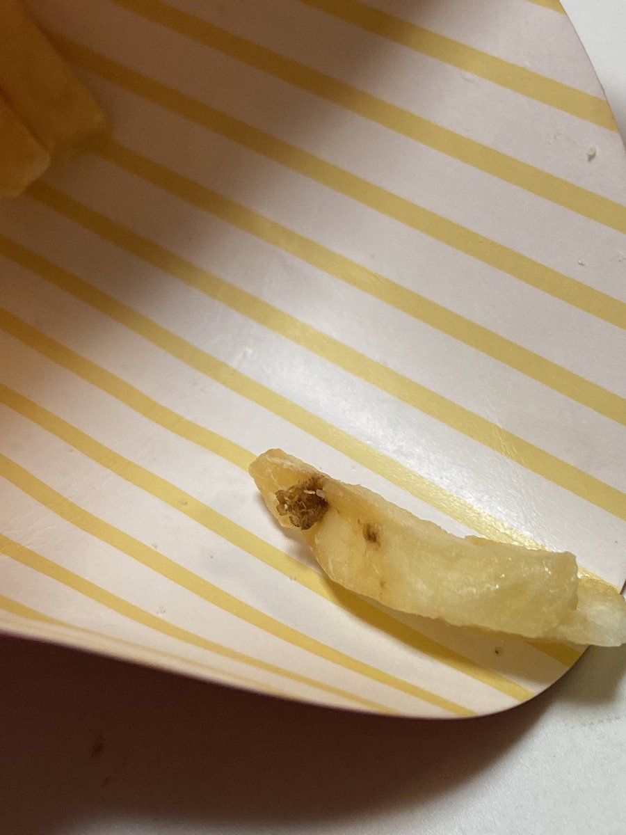 _yamaketo_'s tweet photo. マックのポテトにじゃがいもの芽ついてたんだが…。
 #マクドナルド 
#マックポテト https://t.co/1RFYH4w3wH