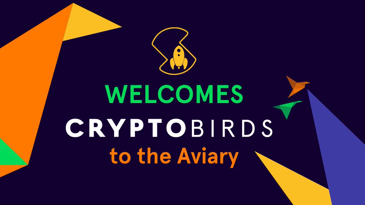 Always delighted to have more #birdies join us in the #Aviary! Welcome <a href="/CryptoBirds/">CryptoBirds 🚀</a> 🦜

🧠 #ArtificialIntelligence 
🤝 #Collaborate2Earn
📊 #Blockchain analysis

We look forward to announcing more details 🚀

$LAUNCH