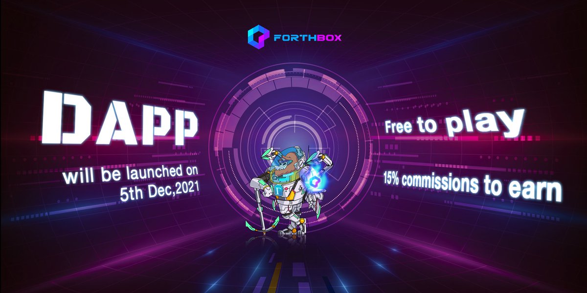 forthbox's tweet photo. ⏱ ForthBoxDApp will be launched on 5th Dec, 2021!
👏 Ham Feeding comes out at the same time.
💰 Feed Ham to share 1,000,000 FBX!
🥳   Free to play + 15% commissions to earn!
👉 Join our community and learn more about ForthBox.
#ForthBox #Metaverse #GameFi #NFTs #SocialFi #BSC https://t.co/NUpd6q0b49