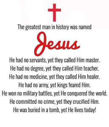 CallMeAmillion's tweet photo. If there is ANYONE you Should make the time to meet. It is Jesus Christ of Nazareth. ♥️ #HEIsOutLORD ##HEIsOurSavior https://t.co/StT9YkSJ3W