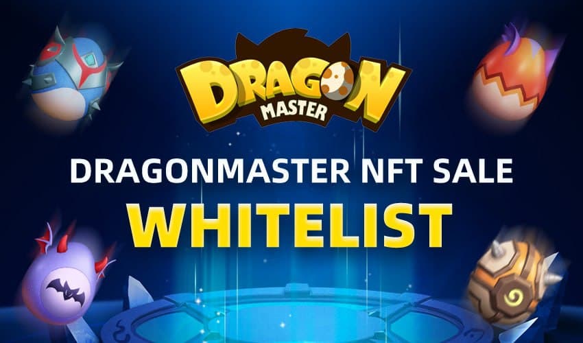 All Dragon Masters!  Whitelisting Starts Now! 👈

You have 24 days to get on board! A chance to be whitelisted for our upcoming Genesis Dragon Egg NFT Sale! Only 1,000 winners! 

How to enter?👈

Please go to discord.gg/dragonmaster, and clink in the channel 📣丨how-to-whilelist