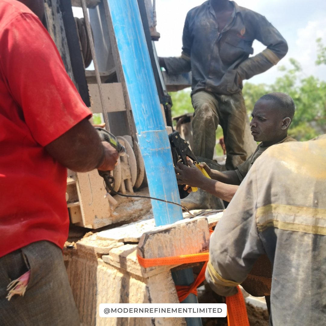 Modernrefine's tweet photo. When starting any construction project, access to water is one of the first things you need.
We just completed phase 1 of this clients' project - siting &amp; drilling a borehole &amp; now, the works can begin 🙌🏾
Getting started on your building project and need some help? Send us a DM https://t.co/P6bETaMzIp
